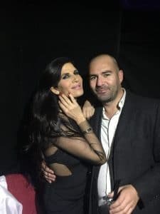 Antonio Sepe con Pamela Prati