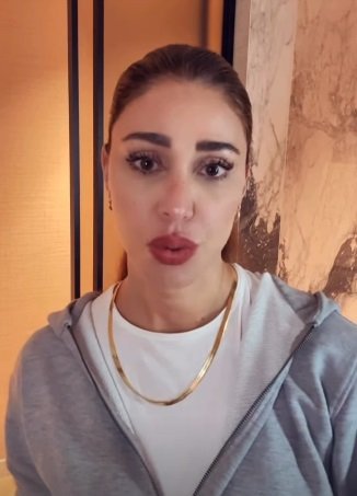 Belen screenshot IG stories