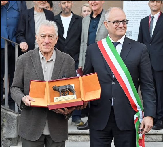 de niro a Roma