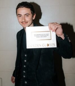 Chalamet profilo IG Golden globe