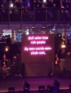 Gobbo Mariah Carey - Milano Cortina ph IG