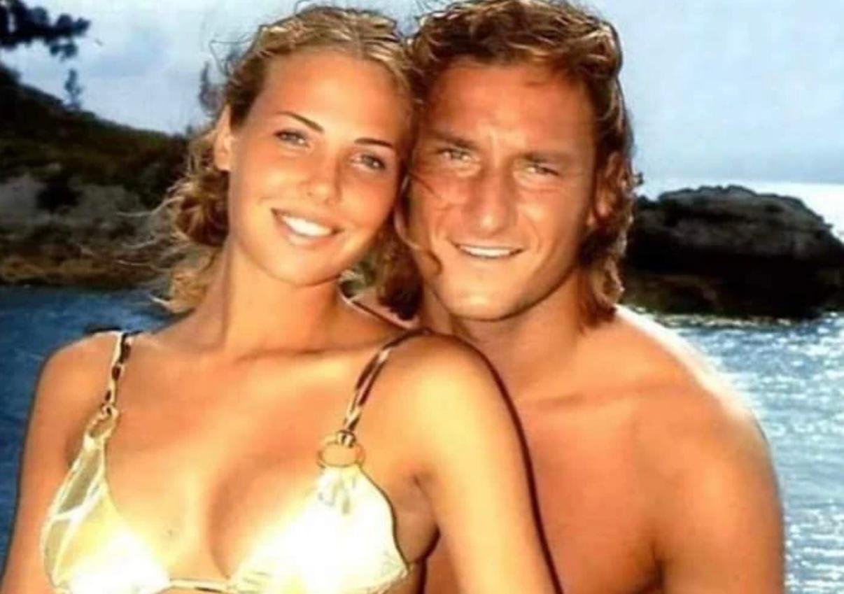 Francesco Totti e Ilary Blasi ph IG
