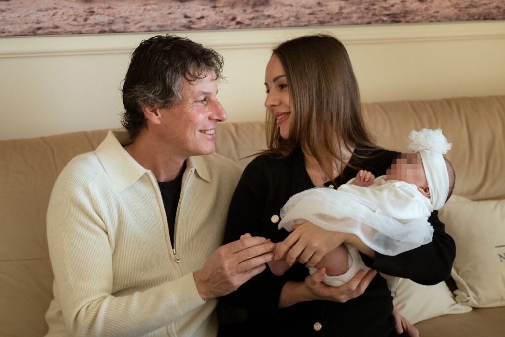 Patrik baldassari figlia ph Press