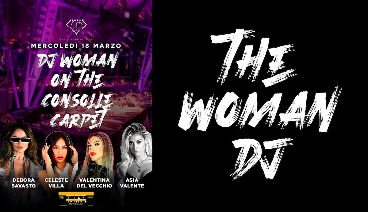 The Woman Dj locandina