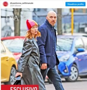 Cristiana Capotondi Andrea Pezzi ph IG Diva e Donna