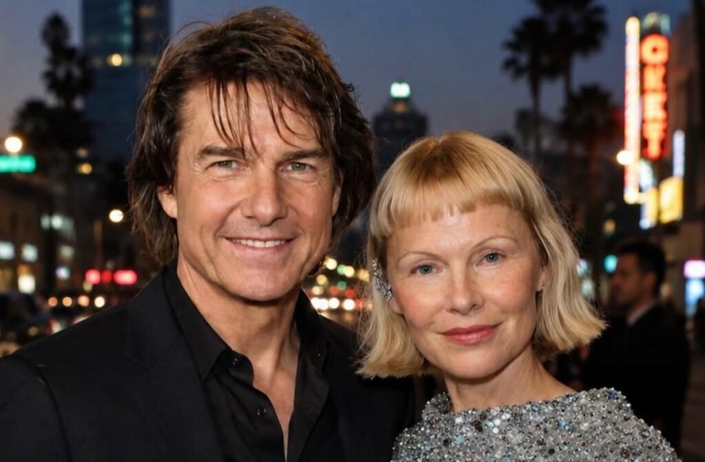 Pamela Anderson e Tom Cruise ph IG