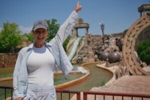 Michelle Hunziker a Gardaland Resort ph Press